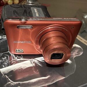 Olympus Copper Compact Digital Camera